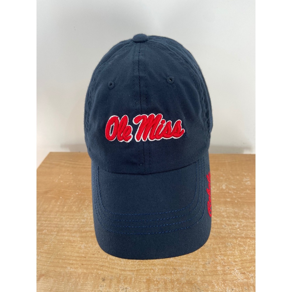 Top of the World Ole Miss Rebels Women's Navy Blue Adjustable Baseball Dad Hat